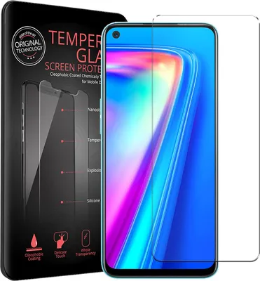 Immagine prodotto di 2x pellicola protettiva per Realme 7i protezione dello schermo in vetro blindato del telefono cellulare