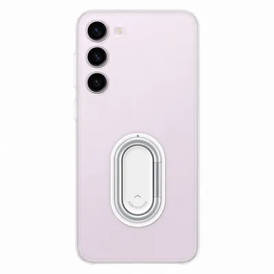Zdjęcie produktu dla Samsung Clear Gadget Case Etui Samsung Galaxy S23+ Pokrowiec Ring Holder Podstawka Przezroczyste (Ef-Xs916Ctegww)