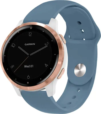 Obrázek produktu pro Huawei Watch GT 4 41 mm, Garmin Vivomove 3s 39 mm, Garmin Vivoactive 4s 40 mm, Garmin Vivoactive 3s, Garmin Venu 3S, Garmin Venu 2s 40 mm, Fossil Gen 6 42 mm, Fossil Gen 5e 42 mm Řemínek: silikonový řemínek imoshion s kulatou sponou