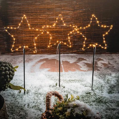Produktbild von esotec Solarstecker Sternenzauber Weihnachtsdeko für außen IP44 outdoor 102571