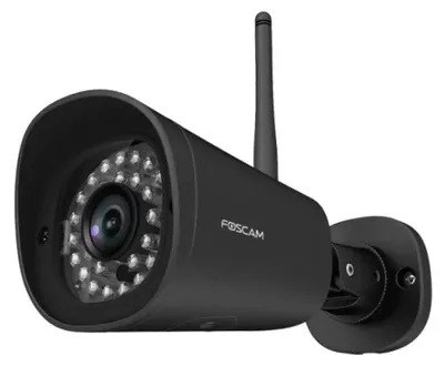 Obrázek produktu pro Foscam G4P-B, Bezpečnostní IP kamera, Venkovní, Bezdrátový, FCC, IC, CE, WEEE, Strop/zeď, Černá