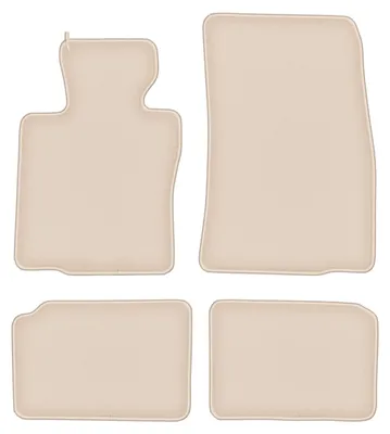 Produktbild von DURBAN Beige Velours-Fußmatten-Set für Mini Paceman Schrägheck (2012-2016)