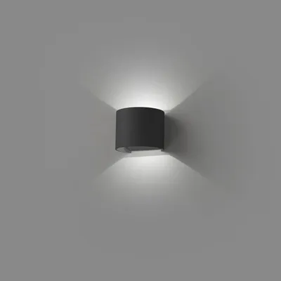 Obrázek produktu pro Venkovní nástěnná lampa LED SUNSET 2x3W 3000K IP54 tmavě šedá
