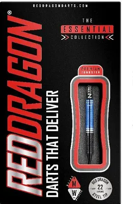 Zdjęcie produktu dla Red Dragon Razor Edge ZX-3 Steeldart 22g Black and Blue
