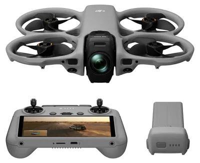 Image de DJI Avata 360 (RC 2), 4 rotors, 64 MP, 6000 x 3000 pixels, 13 500 m, 2 700 mAh, gris