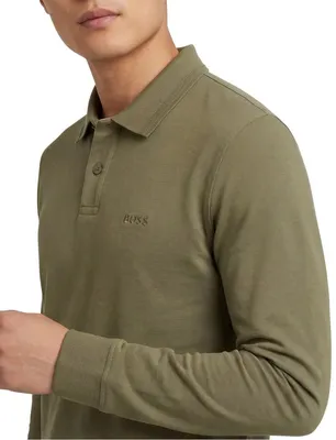 Produktbild von Boss Orange Poloshirt grün, 2 Knöpfe