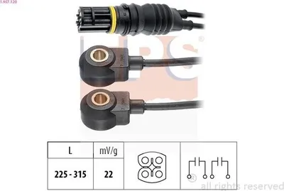 Zdjęcie produktu dla Czujnik Spalania Stukowego Bmw E36 93-