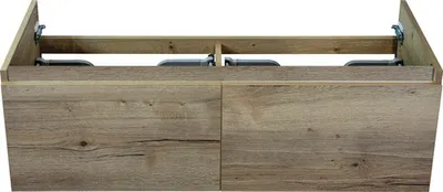 Produktbild von Waschtischunterschrank Sanox Frozen Frontfarbe eiche BxHxT 120 x 40 x 45 cm