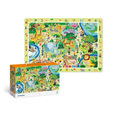 Obrázok produktu pre DoDo Puzzle - V ZOO  80 dielikov