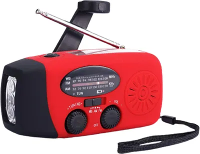 Produktbild von T088 Radio USB -Kabel -Notbeleuchtung stabiler Solarantrieb Handkurbel Radio zum Camping