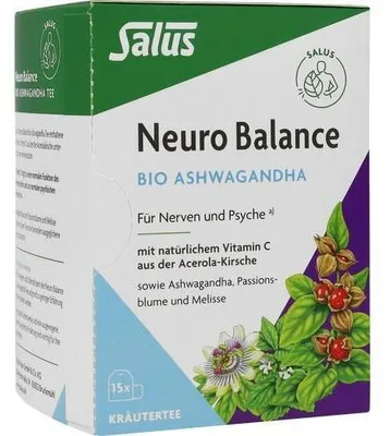 Obrázok produktu pre Salus Neuro Balance Organic Ashwagandha, bylinný čaj 15 St