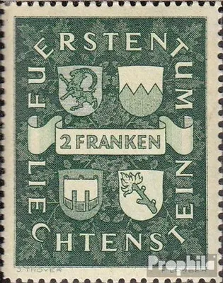 Produktbild von Briefmarken Liechtenstein 1939 Mi 183 gestempelt Freimarken