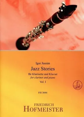 Produktbild von Jazz Stories, für Klarinette in B + Klavier. Vol.1