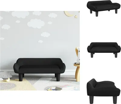 Imagen del producto de vidaXL Sofá infantil , 70x40x24 cm, de terciopelo - Muebles para bebés y niños pequeños