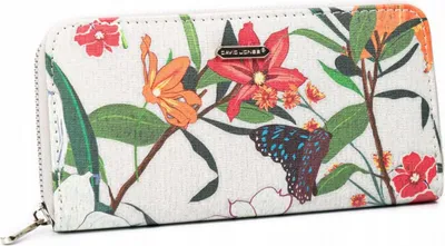 Produktbild von Große Frauenbrieftasche aus ökologischem Leder - David Jones