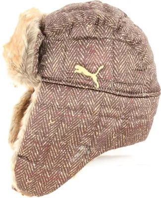 Produktbild von Puma Downey Trapper Hat Russenmütze Fliegermütze Braun Gr. /M 84293101 Größe S
