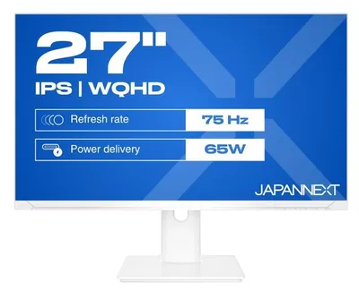 Image de Japannext 68,5Cm Jn-Ips270Wqhd75F-C65W-Hsp-W Hdmi/Dp Wqhd
