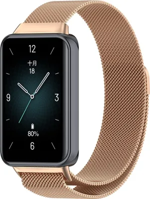 Obrázek produktu pro Pro Honor Band 9 Milan Kovový ocelový náramek s magnetickým zapínáním Rose Gold
