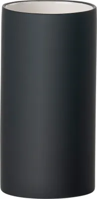 Produktbild von Zone Denmark Zahnbürstenbecher Solo, Zahnputzbecher, Porzellan, Black, H 12.2 cm, 330237