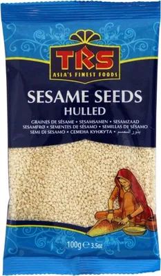 Produktbild von TRS loupaná bílá sezamová semínka 100g, Sezamové sezamové semínko
