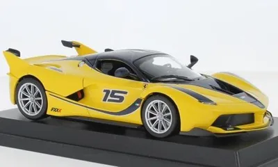 Produktbild von Bburago BBU18-26301YELLOW - 1/24 - Ferrari FXX-K, gelb/schwarz, 2015 - Neu