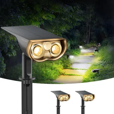 Obrázek produktu pro Solární venkovní osvětlení s pohybovým senzorem, 800 lumenů, 3000 Kelvinů