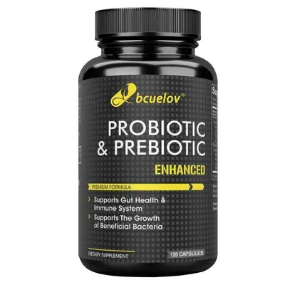 Obrázok produktu pre Probiotikum a prebiotikum (120 kapsúl) Doplnok stravy, trávenie, žalúdok, črevný trakt, imunitný systém
