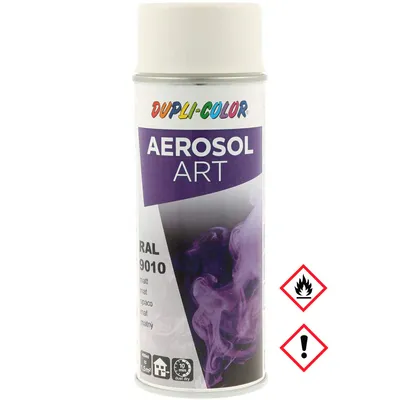 Produktbild von Dupli-Color Buntlackspray AEROSOL Art reinweiss matt - 741548