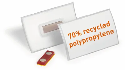 Produktbild von DURABLE Namensschild CLICK FOLD 54x90 mm 10 St., 826019