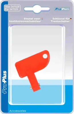 Produktbild von ProPlus Trennschalter Schlüssel im Blisterpack