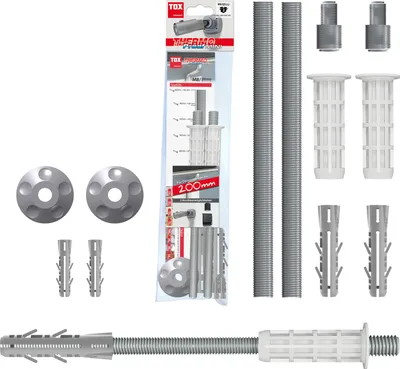 Zdjęcie produktu dla System montażu dystansowego Thermo Proof Mini M8 x 240 mm / grubość mocowania: 200 mm