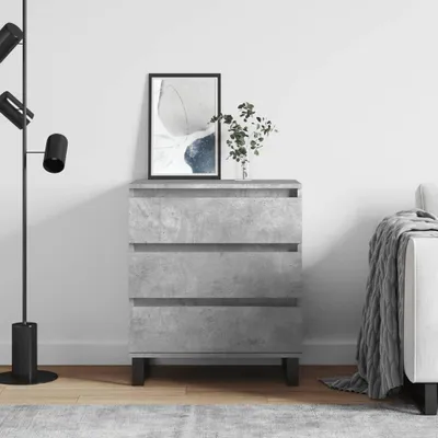 Obrázok produktu pre vidaXL Príborník betón sivý 60x35x70 cm odvodený výrobok z dreva