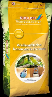 Produktbild von Vogelfutter für Kanarien: Alleinfuttermittel in 25 kg Großpackung, ohne Rübsen