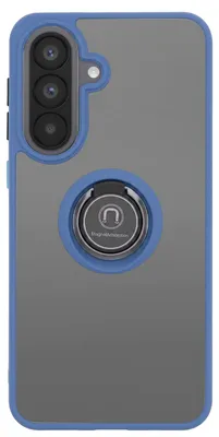 Productafbeelding van Avizar, hoes met ring voor Samsung Galaxy A57. Versterkte bescherming met magnetische houder, blauw