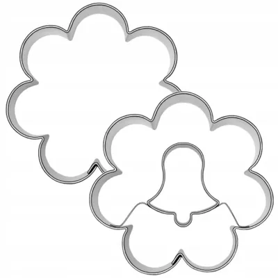 Produktbild von EkoForemki Ausstecher Blumen mit Glocke 4,5 cm Keksformen