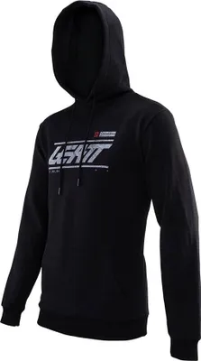 Productafbeelding van Leatt Core Hoodie, zwart, maat L, voor heren, kleur zwart, maat L