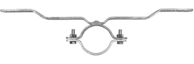 Produktbild von Dreifke® Schelle für Andreaskreuz, Stahl verzinkt | 385x70 mm, 1 Stk