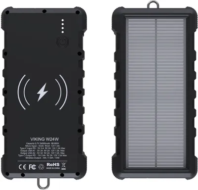 Obrázok produktu pre Solárna powerbanka Viking W24W 24000mAh