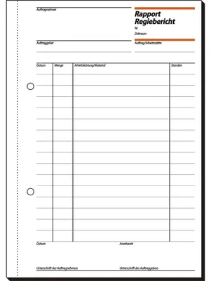 Produktbild von SIGEL RP510 Rapporte/Regieberichte, A5, mit Blaupapier, 100 Blatt