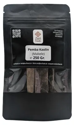 Produktbild von 250 Gr. Ebumba Pemba - Mabele (Kaolin) aus Congo