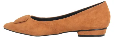 Produktbild von Andres Machado Ballerinas in Übergrößen Orange AM5541 Ante Camel große Damenschuhe