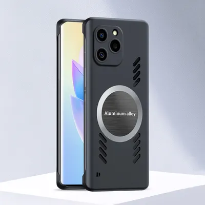 Obrázek produktu pro Pouzdro pro Honor 60 SE bezrámové PC matné ochranné pouzdro s otvory pro odvod tepla černé