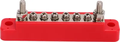 Produktbild von 48V 150A Stromverteilerblock 6 Stück M4-Anschluss 2 Stück M6-Bolzen für Marine RV Yacht Car