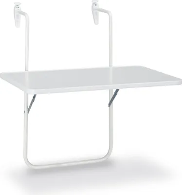 Produktbild von Best Balkonhängetisch Boy - 60 x 40 x 5 cm Farbe: Weiß
