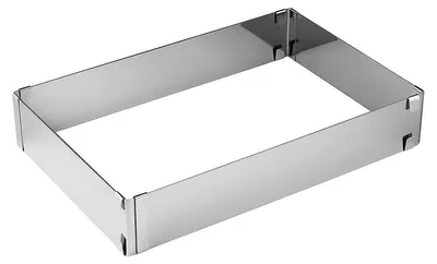 Image de Zenker : Cadre de cuisson en acier inoxydable, extensible