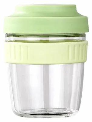 Obrázek produktu pro Snídaňový hrnek 480 ml na cesty s lžičkou