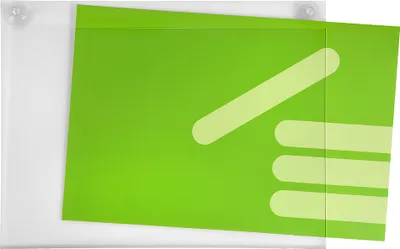 Produktbild von DIN A3 Quer (297x420mm) Acrylglastasche mit Saugnäpfen für Glasscheiben / Infotasche / Blatthalter / Schildhalter / Preisschildhalter / Plakattasche / Saugnapf / Haftsauger / Saugfuß / Transparent - Zeigis®