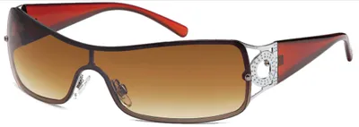 Produktbild von Gil Damen Monoscheiben Sonnenbrille Braun