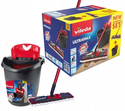 Produktbild von Vileda Ultramax Box Mop-Set mit Eimer und Auswringer