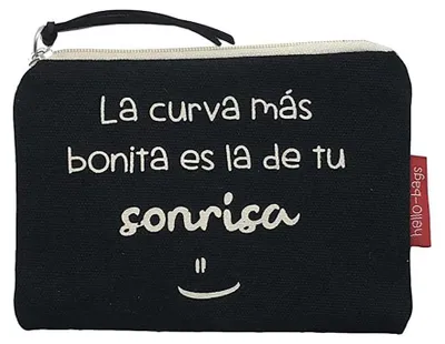 Zdjęcie produktu dla Econanos Hellobags2019, torba plażowa, 14 cm, czarna ( )